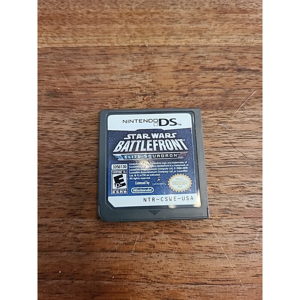 Star Wars Battlefront: Elite Squadron (Nintendo DS, 2009) Cartridge only